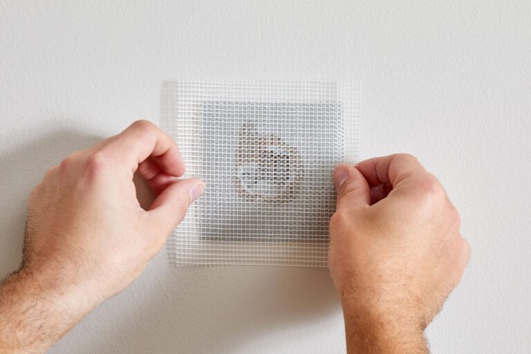 how to repair small holes in drywall